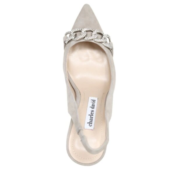 Charles David Reeling Slingback Pump Truffle - Picture 4 of 4